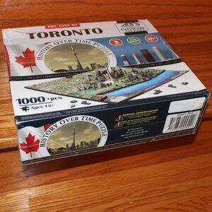 3/$88❤️new THE CITY OF TORONTO History Over Time 1000+ pcs puzzle 4D Cityscape